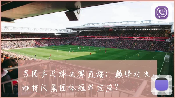 男团乒乓球决赛直播：巅峰对决，谁将问鼎团体冠军宝座？